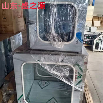 昆明帶斜坡雙開門201不銹鋼機械互鎖傳遞窗